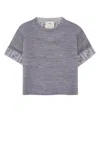 Fendi Maglia In Grigiomelange