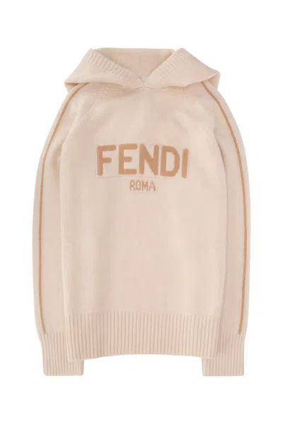 Fendi Kids' Maglia In Linen