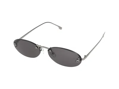 Fendi Oval Metal Sunglasses 54-15-135 In Multi