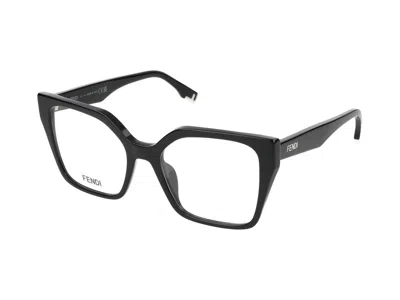 Fendi Eyeglasses  Fe50002i 001 54/19/145 In Multicolor