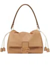 Fendi Mamma Baguette Large In Brown
