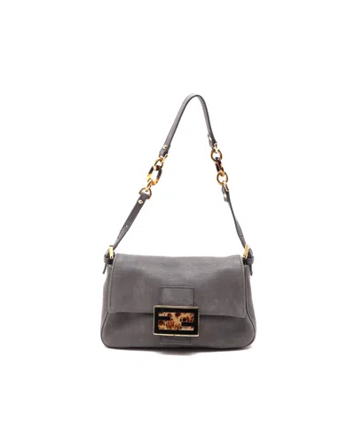 Fendi Mamma Baguette Bag In Pink