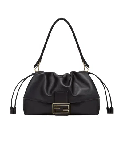 FENDI FENDI MAMMA BAGUETTE DRAWSTRING SHOULDER BAG