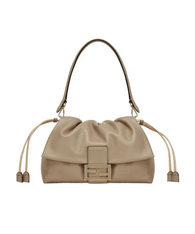 FENDI FENDI MAMMA BAGUETTE DRAWSTRING SHOULDER BAG