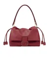 Fendi Medium Mamma Baguette Ff-buckle Tote Bag In Red