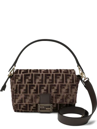 FENDI MAMMA BAGUETTE PATTERN TOTE BAG