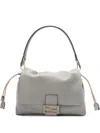Fendi Mamma Baguette Shoulder Bag In 灰色