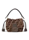 Fendi Tobacco Mamma Baguette Shoulder Bag In Brown