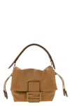 Fendi Mamma Baguette Small Hand Bags Beige