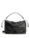 Fendi Mamma Baguette Vit. Malibu Shoulder Bags Black In Black