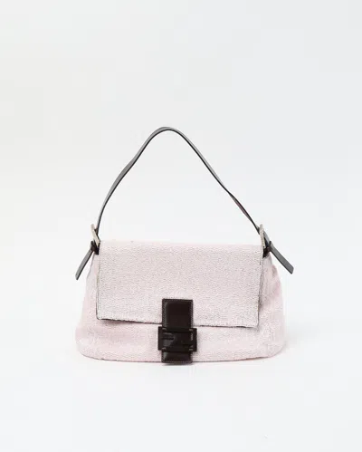Fendi Mamma Beads Bag In Pink