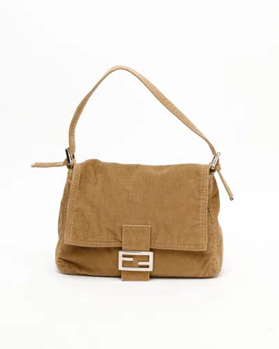 Fendi Mamma Corduroy Bag