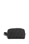 Fendi Man Black Clutches & Pouches In Black