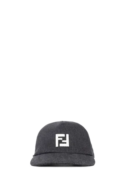 Fendi Man Black Hats