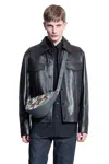 Fendi Man Black Jackets In Black