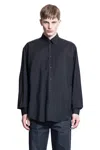 Fendi Wool Shirt Long Sleeves In Black