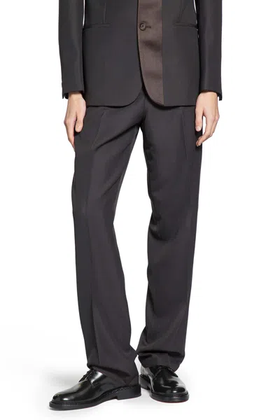 Fendi Man Black Trousers