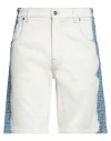 Fendi 'denim Fade Bermuda Shorts With