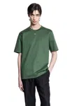 Fendi Ff Cotton Jersey Oversize T-shirt In Green