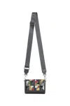 Fendi Compact Crossbody Bags Multicolor In Gray
