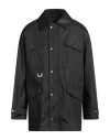 Fendi Tobacco Casual Jacket In Black