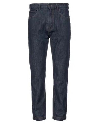 Fendi Man Jeans Blue Size 30w-34l Cotton