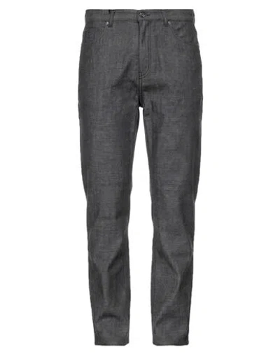Fendi Man Jeans Blue Size 30w-34l Linen, Cotton, Silk