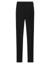 FENDI FENDI MAN PANTS BLACK SIZE 34 POLYESTER, VIRGIN WOOL