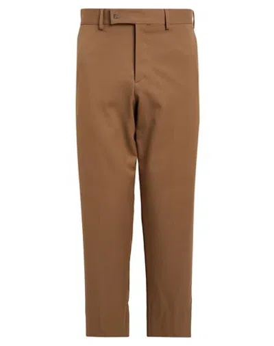 Fendi Man Pants Brown Size 30 Virgin Wool