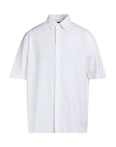 Fendi Man Shirt White Size 15 ½ Cotton