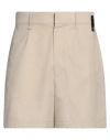 Fendi Virgin Wool Jojoba Shorts With 4 Pockets In Beige