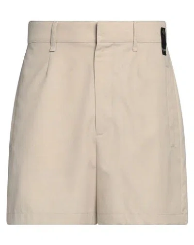 FENDI FENDI MAN SHORTS & BERMUDA SHORTS BEIGE SIZE 34 VIRGIN WOOL