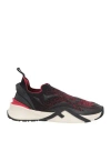 Fendi Man Sneakers Black Size 7.5 Textile Fibers