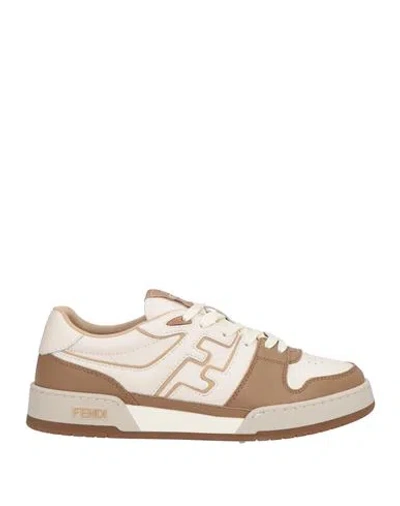 Fendi Sneakers In Brown