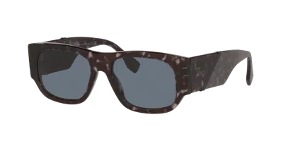 Fendi Man Sunglass  Diagonal Fe40156i In Pattern