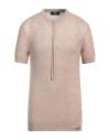 Fendi Wool Mesh Jumper In Beige