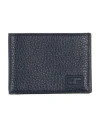 Fendi Man Wallet Midnight Blue Size - Calfskin In Blue