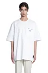 Fendi Man White T-shirts & Tank Tops