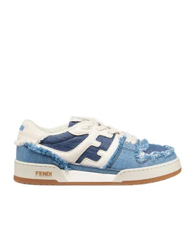 FENDI FENDI MATCH LOW-TOP SNEAKERS