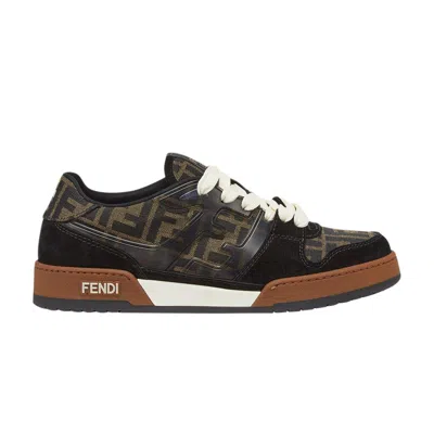 Pre-owned Fendi Match 'ff Jacquard - Brown Black'