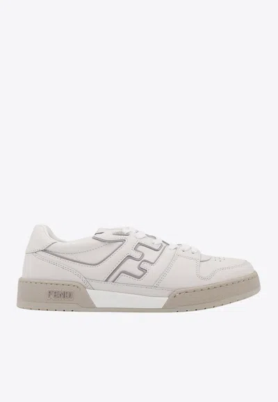 Fendi Match Sneakers In White