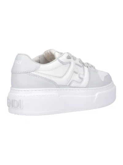 FENDI MATCH LOW-TOP PLATFORM SNEAKERS