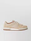 Fendi Ff-monogram Jacquard Suede-panels Sneakers