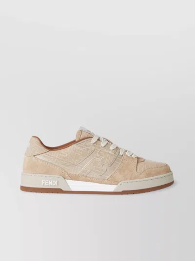 FENDI MATCH LOW TOP SNEAKERS