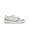 Fendi Men Leather Sneakers With Ff Lateral Logo In Neutral