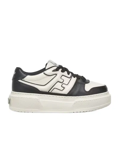 FENDI FENDI MATCH LOW-TOP SNEAKERS