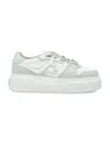Fendi Match Platform Logo Sneakers In White