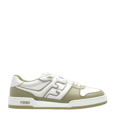 FENDI FENDI MATCH PANELLED LOW-TOP SNEAKERS