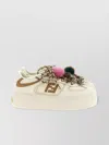Fendi Match Platform Sole Sneakers Charms