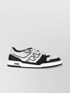 Fendi Men 'match' White And Black  Low-top Sneakers With Ff Detail In Leather Man In Multi